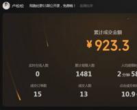 卢松松第160场直播带货数据分享